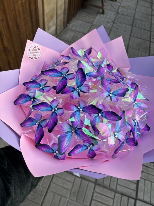 Букет из бабочек