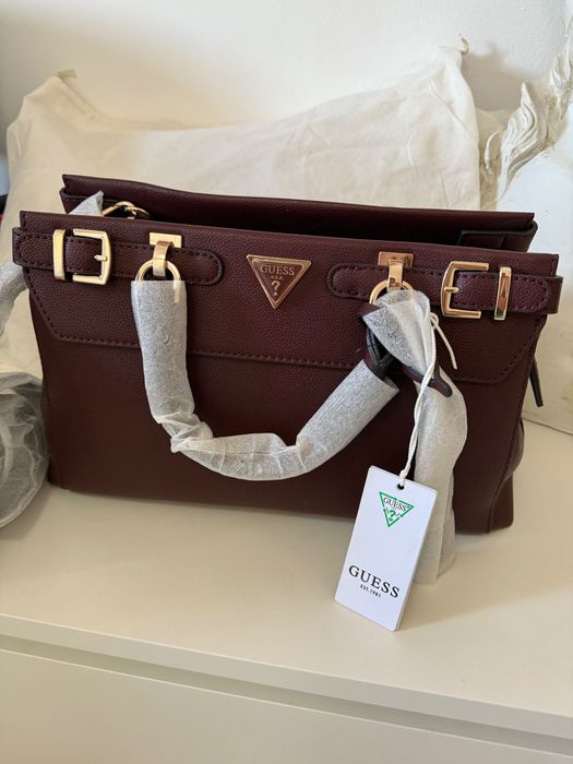 Geanta Guess Burgundy NOUA originala