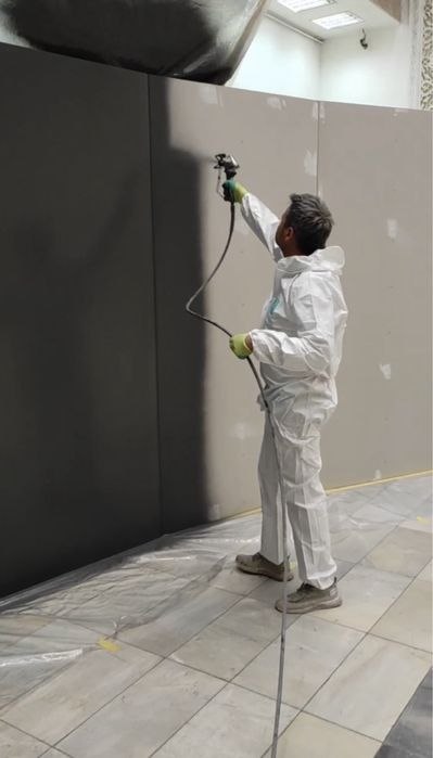 Покраска стен и потолков, интерьеров домов, квартир