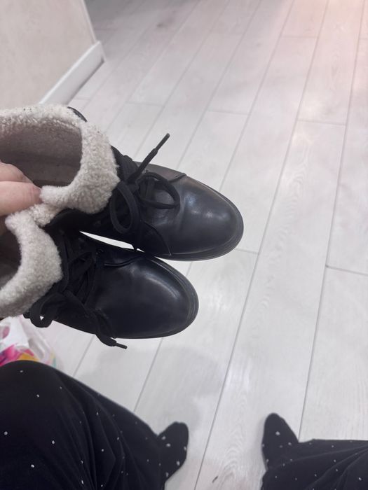 Ботинки кожа nursace оригинал сост отличное