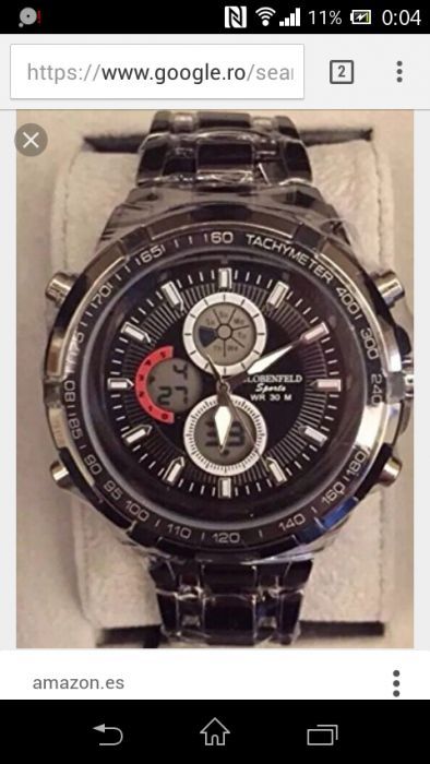 Ceas original GLOBENFELD Sports WR 30 M