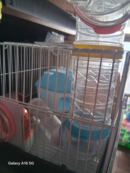 Употребявана клетка за хамстери