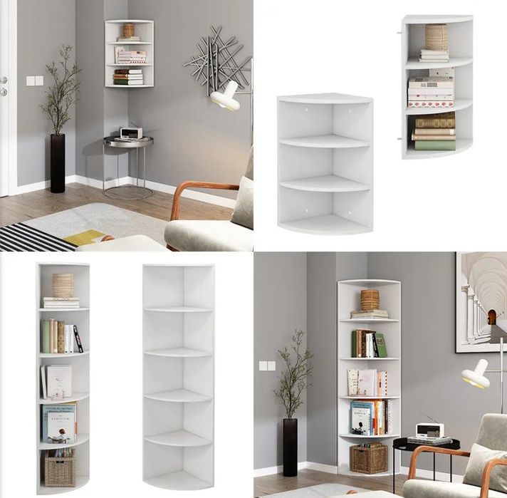 Ъглова етажерка Vicco 5535