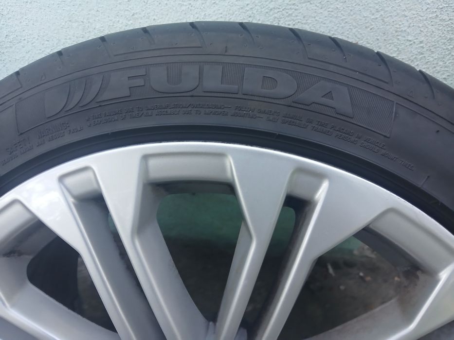 Jante Audi originale Et 29 8.5jx18 H2 245 40 18 Fulda full control 1724