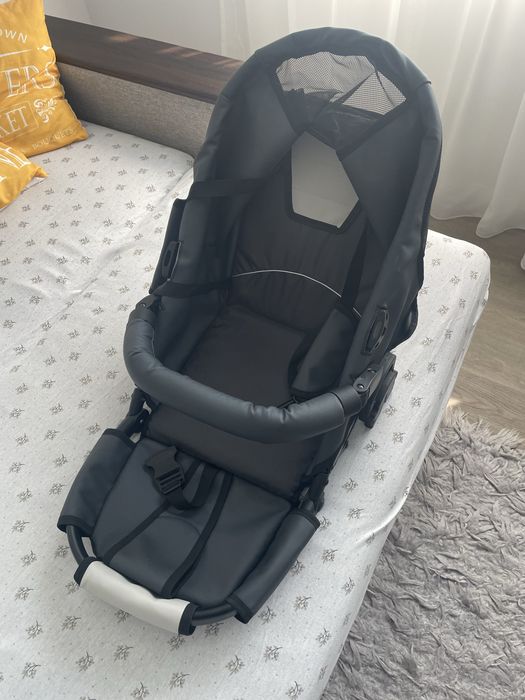 Carucior Krausman 3 in 1 ryder soft grey