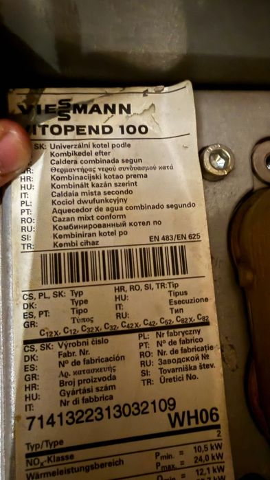 Centrala termica Viessman defecta(vana cu 3 cai)