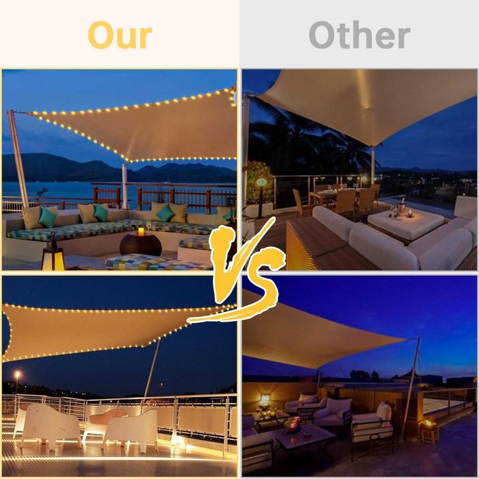 Copertina prelata cu LEDuri, 8moduri de clipire, protecție UV 98% 3x4m