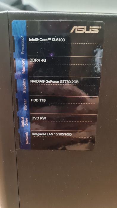 PC i3-6100 + SSD 250GB + GT 730 2GB – Ieftin / Funcțional