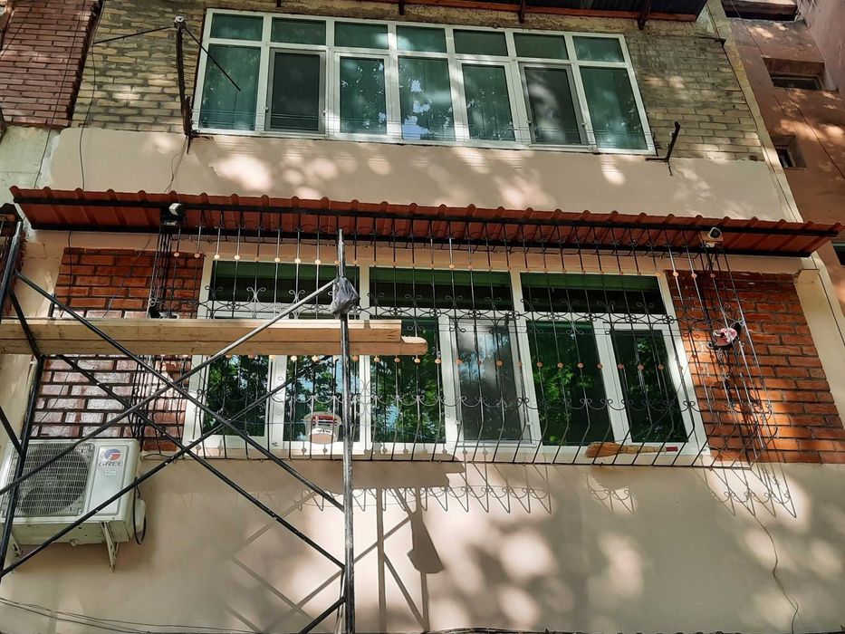 Установка      Козырек и козырьки