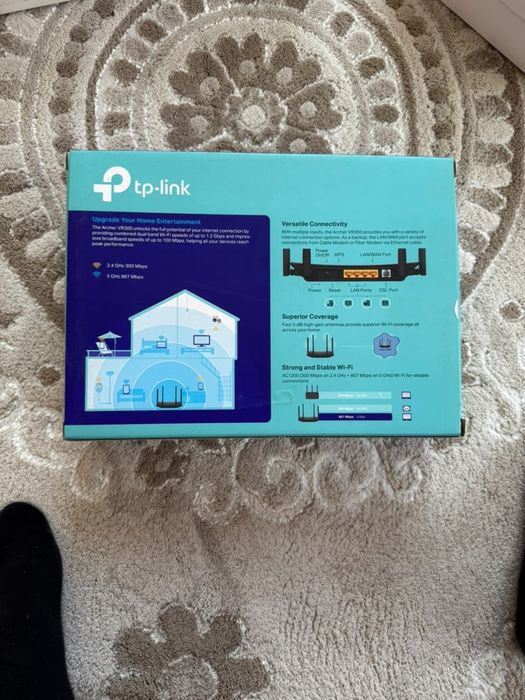 Продам роутер TP-Link Archer VR300 AC1200