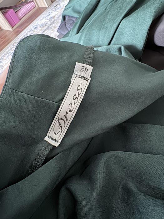 Платье, длинное на запах