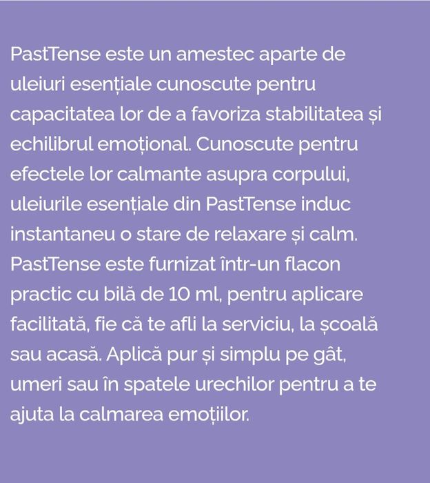 Rollon Past Tense- amestec de relaxare