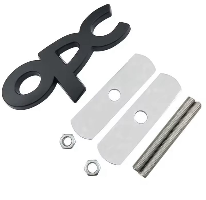 Налични!!! 3D Метална Емблема OPC Black and White Golden Red