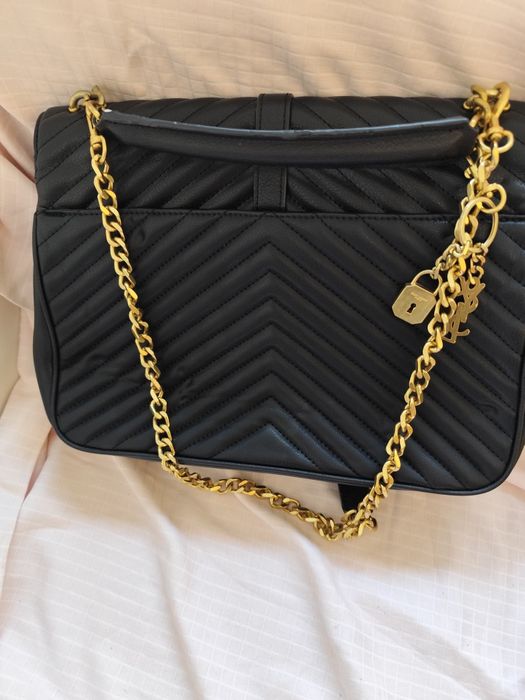 Geantă Yves Saint Laurent,din piele naturală
