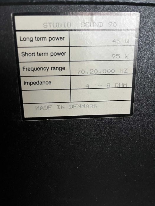 Тонколони JAMO S90