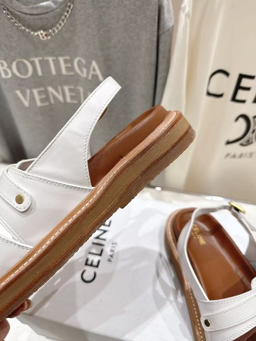 Бели сандали Celine 39/ 40