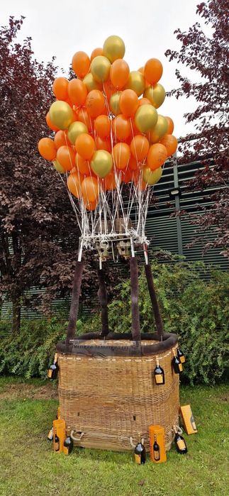 Nacela si arzator originale pentru balon aer cald