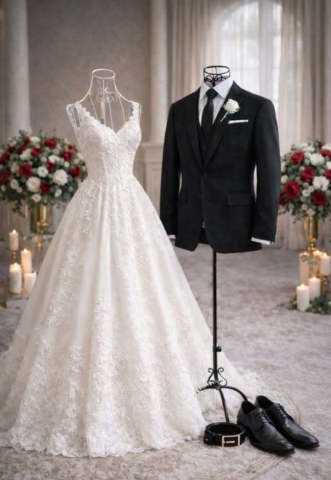 Închiriere manechini mireasă și mire pentru nunți și evenimente