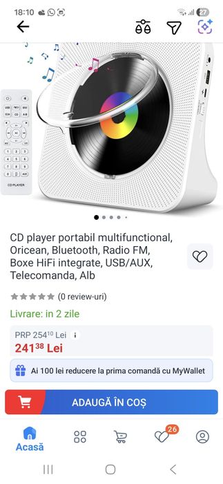CD PLAYER  all in one