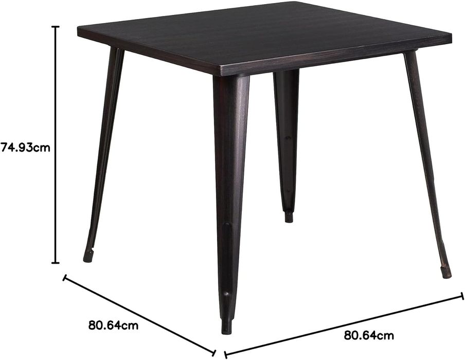 Градинска маса, здрава и устойчива - 3 цвята, подходяща за заведения, кафета и ресторанти