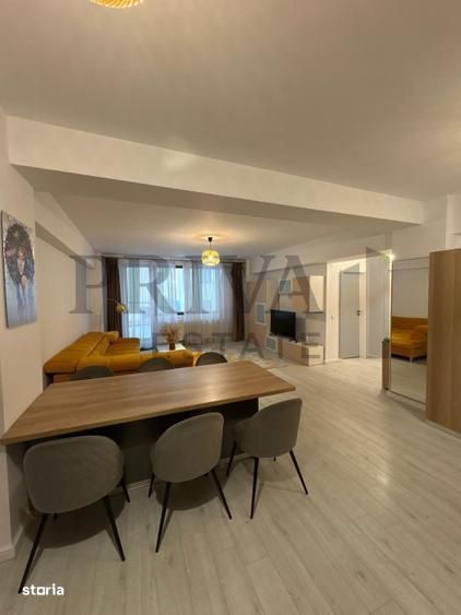 Apartament mobilat 2 camere, 64 mp, terasa 20 mp, parcare,Torontalului