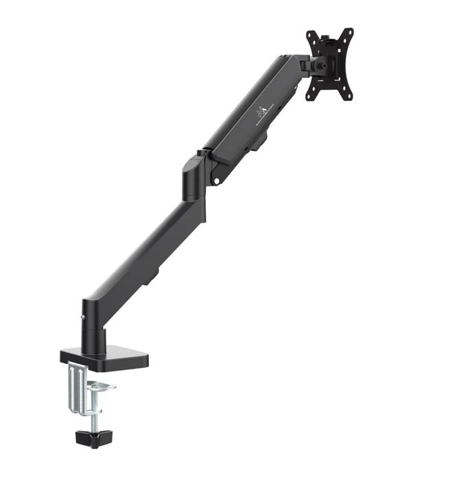 Suport monitor Maclean, arc cu gaz, 17"-32", 2-10kg, negru, MC-133