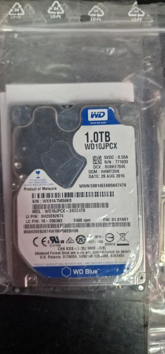 HDD Laptop 2.5" 500GB-750GB