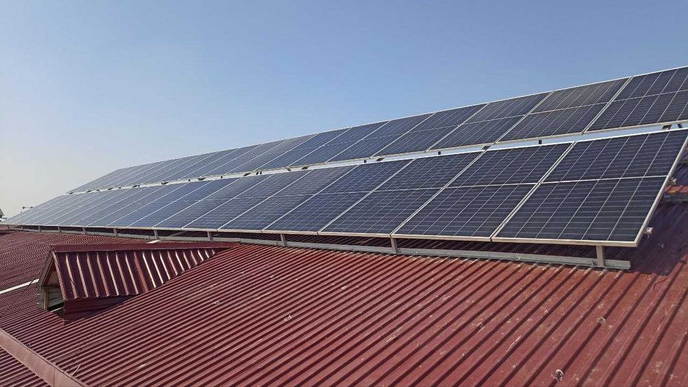 Quyosh panel podkluch ustanovka - установка солнечных панелей