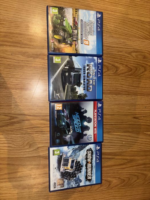 Продавам игри за плейстейшън 4