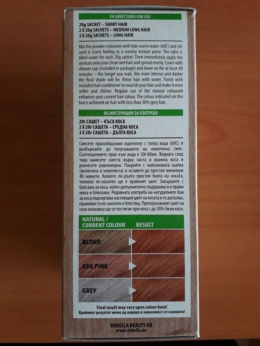 Нова боя Lakme Chroma-безамонячна и къна