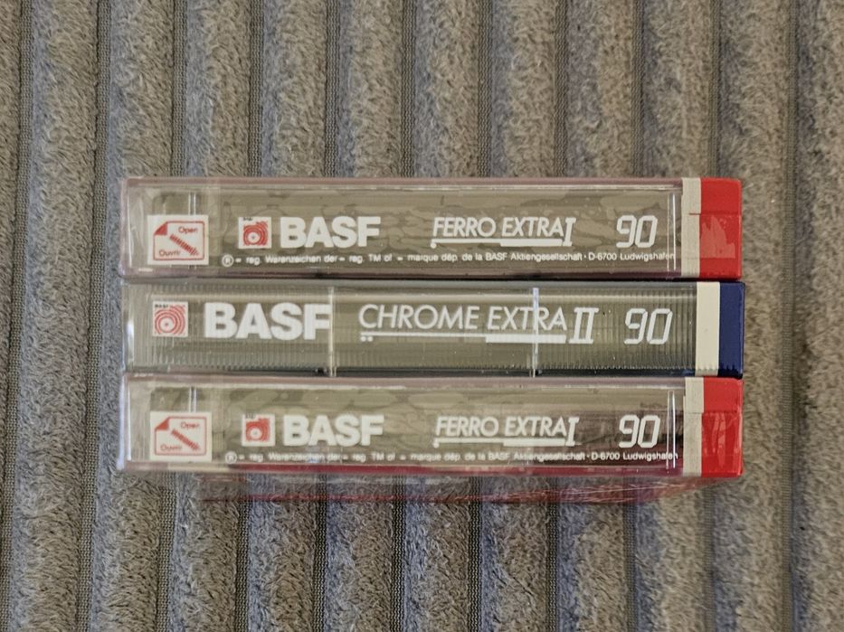 3 Casete Audio BASF EXTRA