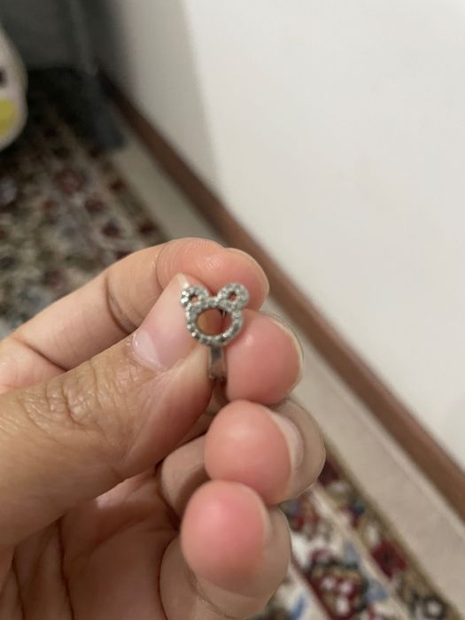 Серебро детские серги и колечка