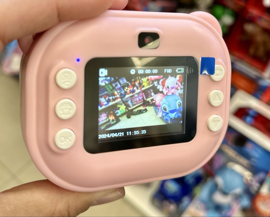Детски фотоапарат за незабавен печат/Camera print/Детска  камера