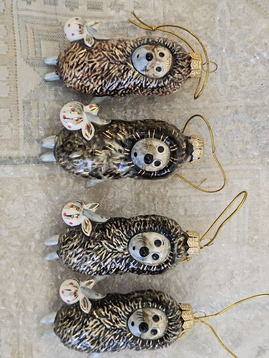 Елочные ишрушки прищепки для игрушек