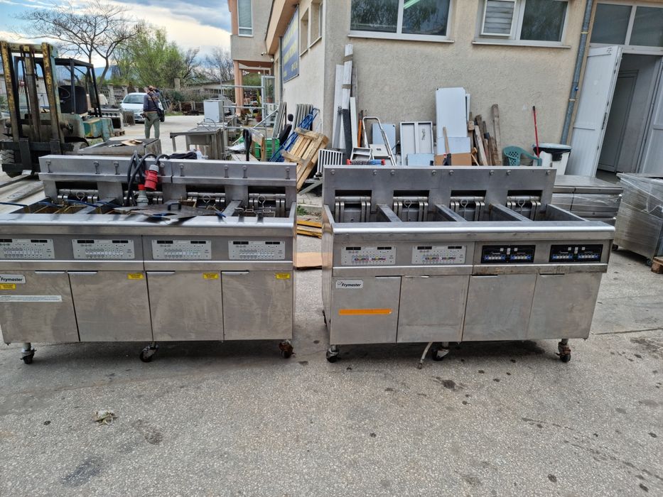 Frymaster 8броя на ток и на газ,4ка ток,15900лв,,,сервиз, и подръжка