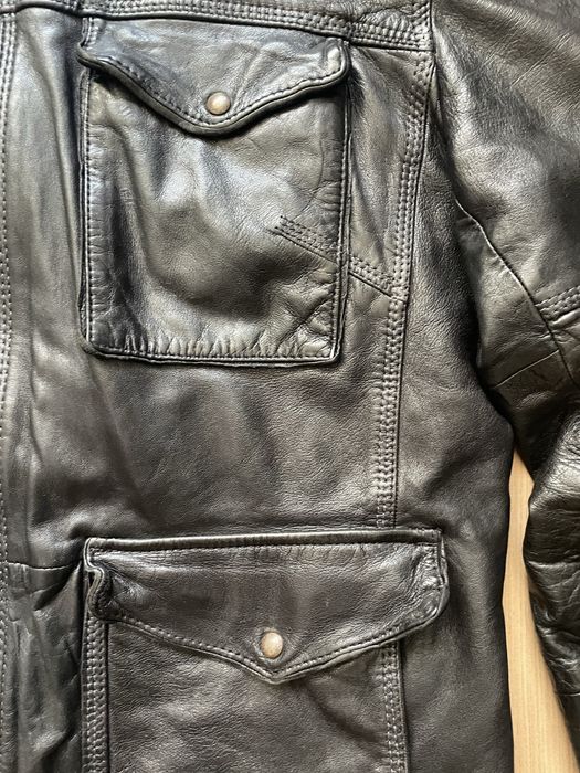 HUGO BOSS Orange  Joctor 1 Leather Jkt/мъжко кежено(естествена)яке XL