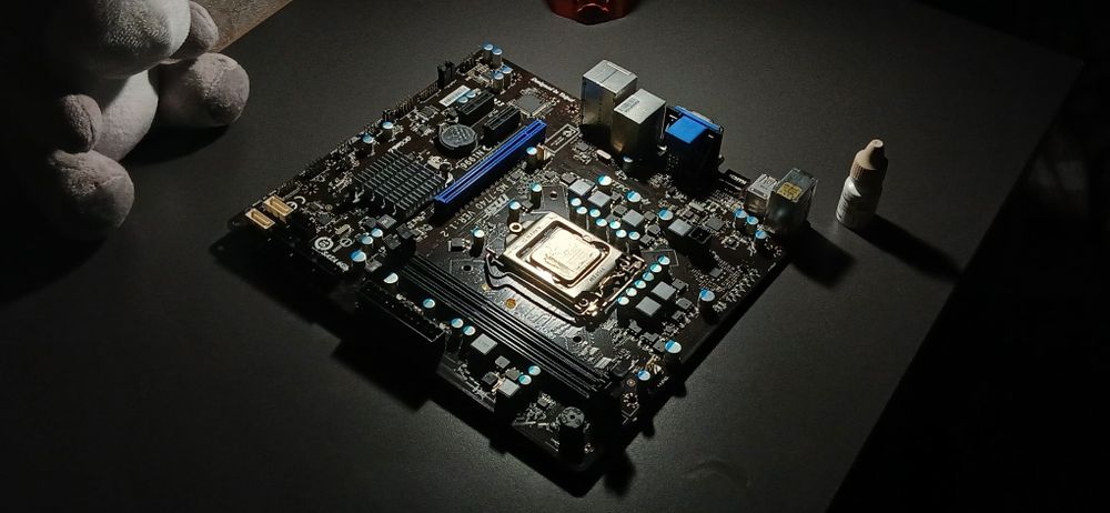 Комплект: Intel Pentium G820 + MSI H61M-A E35 lga 1155 + башня