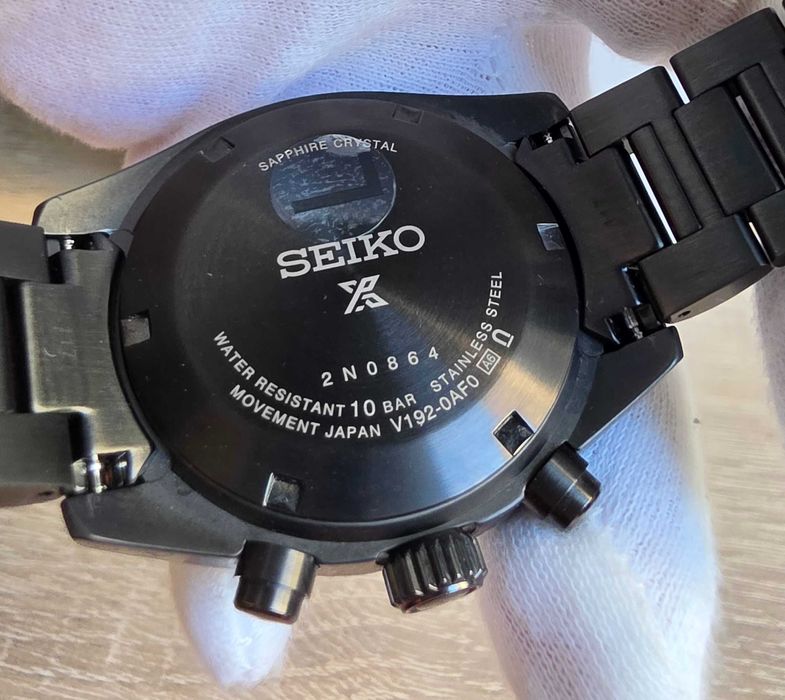 SEIKO Prospex Speedtimer Chronograph Black