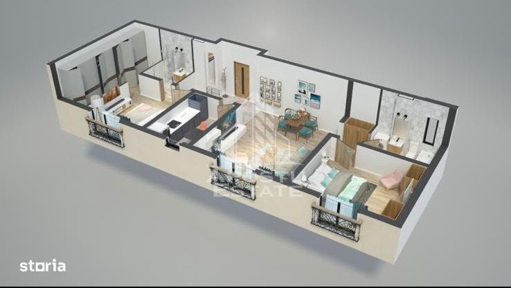 Apartament 3 camere, bloc nou, zona Plopi Timisoara