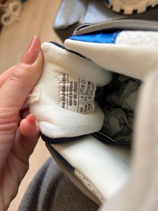 Balenciaga Track Sneakers Blue/White/Grey