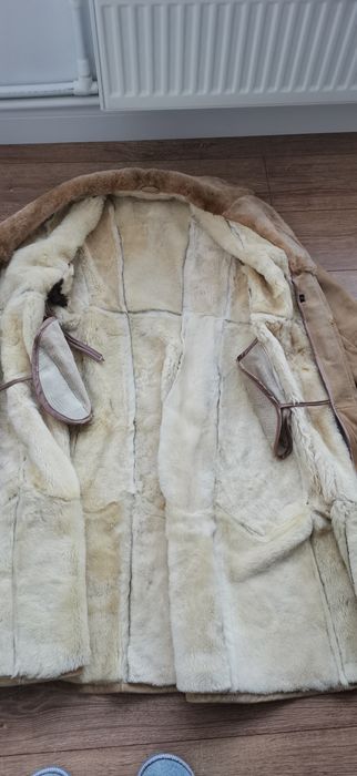 Cojoc din piele si blana naturala