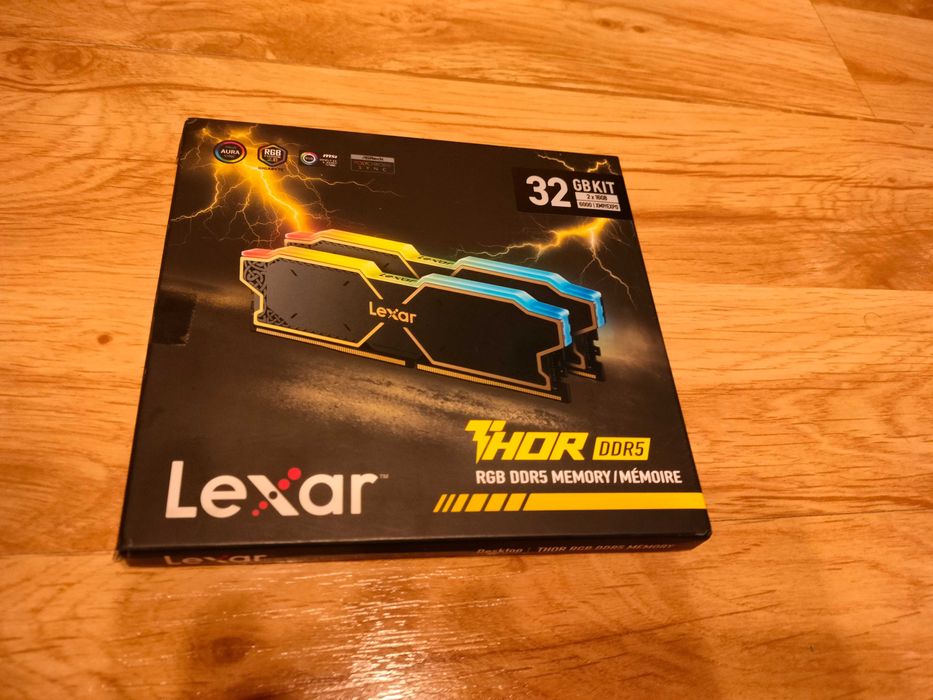 Памет 2x16GB Lexar® THOR RGB DDR5 6000MHz LD5U16G60C38LG-RGD