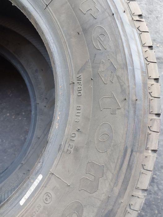 4бр. Железни джанти 16 5х112 със зимни гуми 205/55 R16 и 235/65 R16C firestone