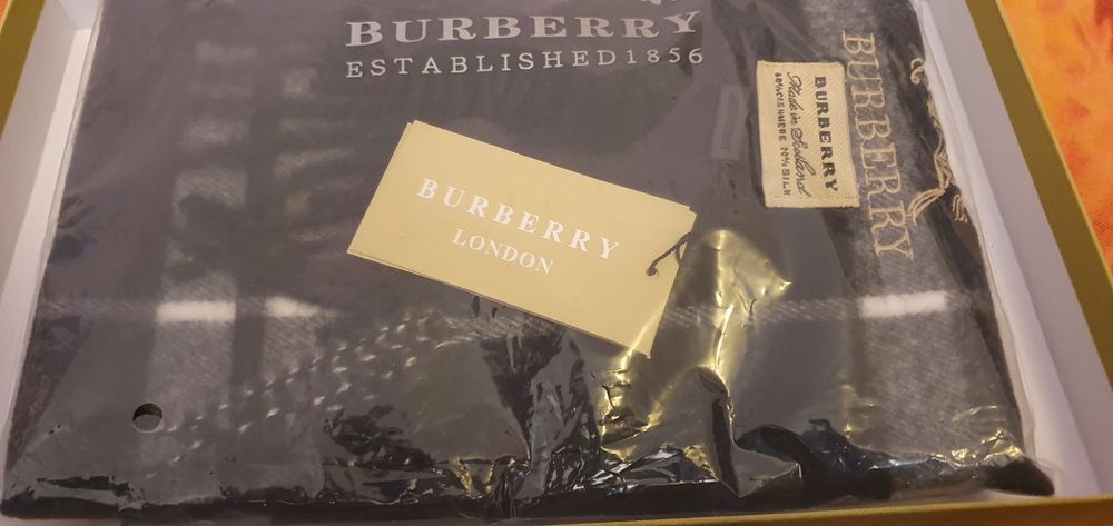 Кашмир шал Burberry  original