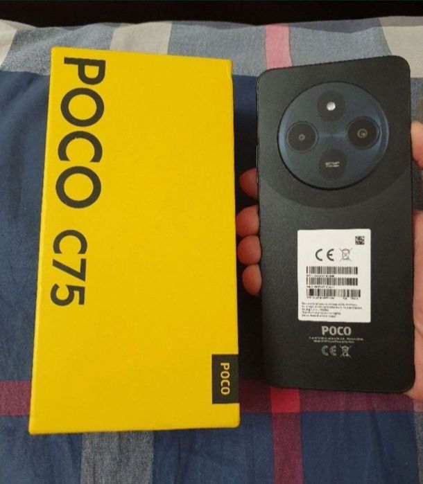 Xiaomi Poco C75 8+8/256GB Black Karobka Original Sastayani Otlichni