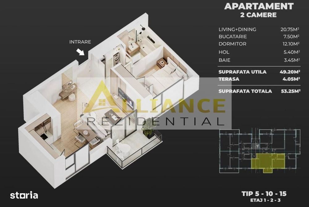 Bloc nou - Preturi accesibile | Proiect modern | Calitate premium — fotografia 3