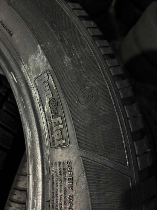 2 buc 225/55R17 Dunlop rsc run flat