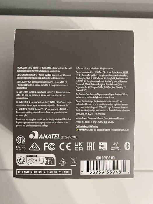 Garmin Instinct 3 Amoled 45 mm