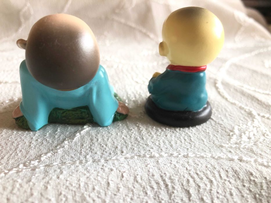 Китайски фън шуй фигурки на монаси, талисмани, ръчна изработка, смола