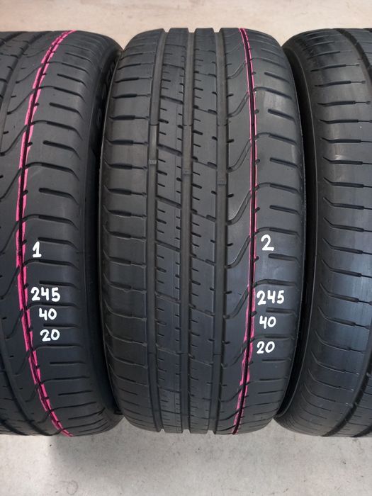 245/40/20-2бр& 275/35/20-2бр PIRELLI-RUN FLAT-Неразличими от НОВИ-DEMO